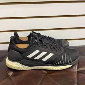 ADIDAS Solar Glide ST Men's Black/White Running Gym Trainers Shoes Size 14